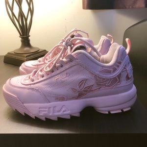 Fila Disruptor 2 Rose Athletic Shoes size US 8.